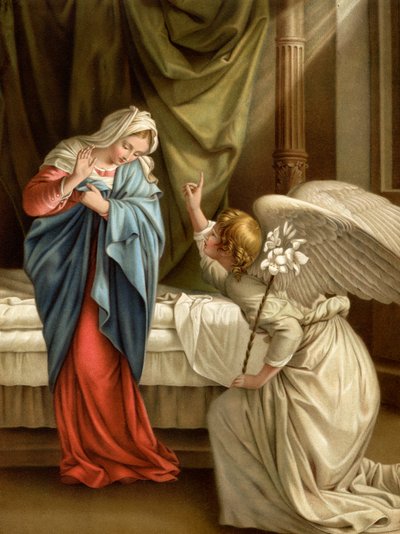The Annunciation by Orazio Gentileschi